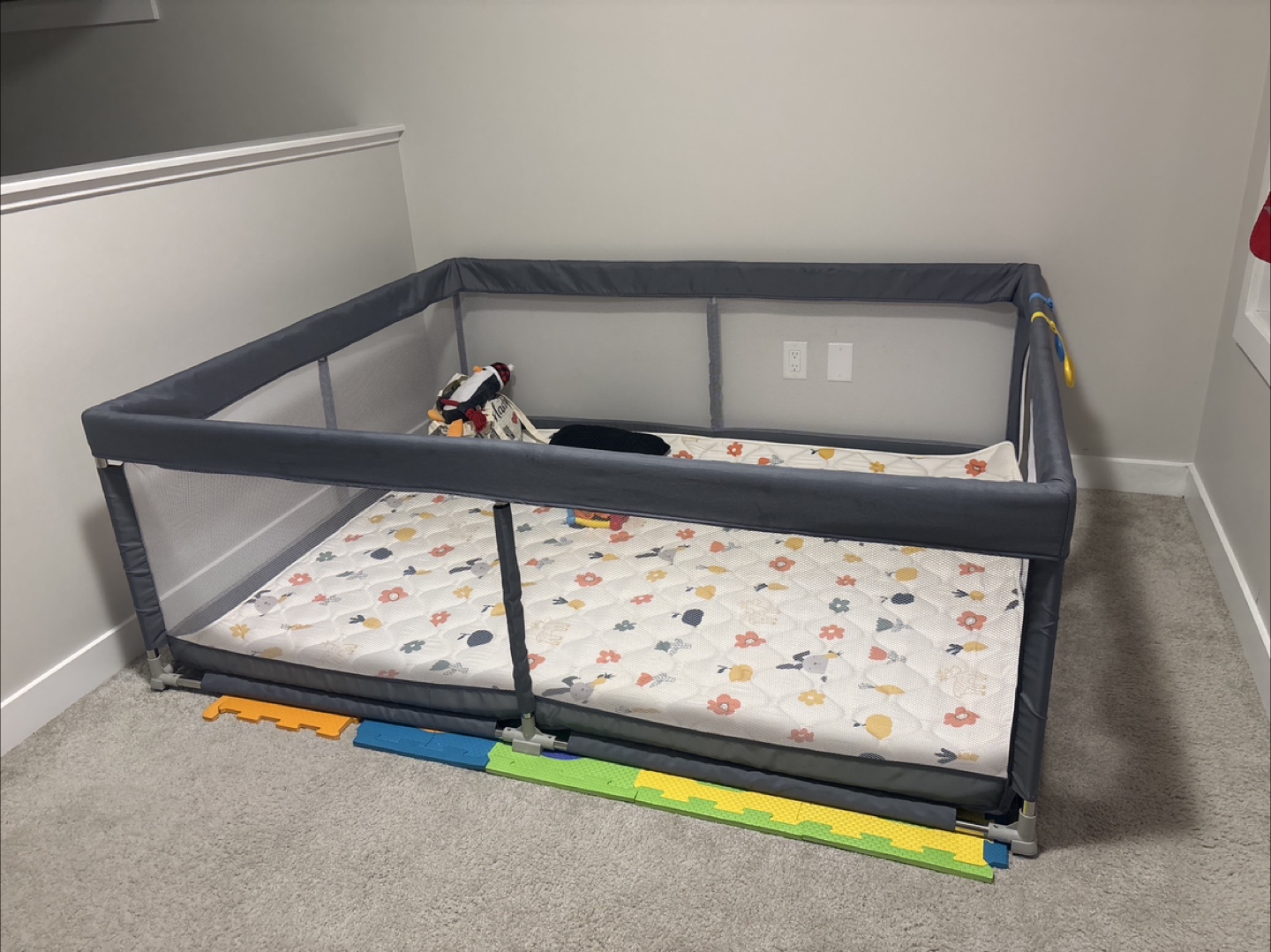X-large Grey Baby Playpen