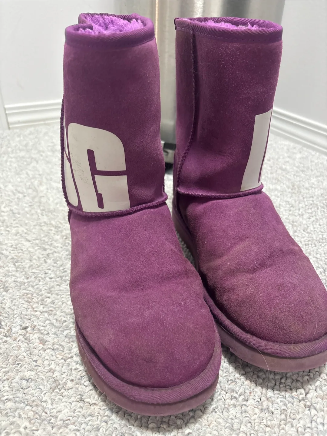 UGG Classic Short Boots - Purple thumbnail