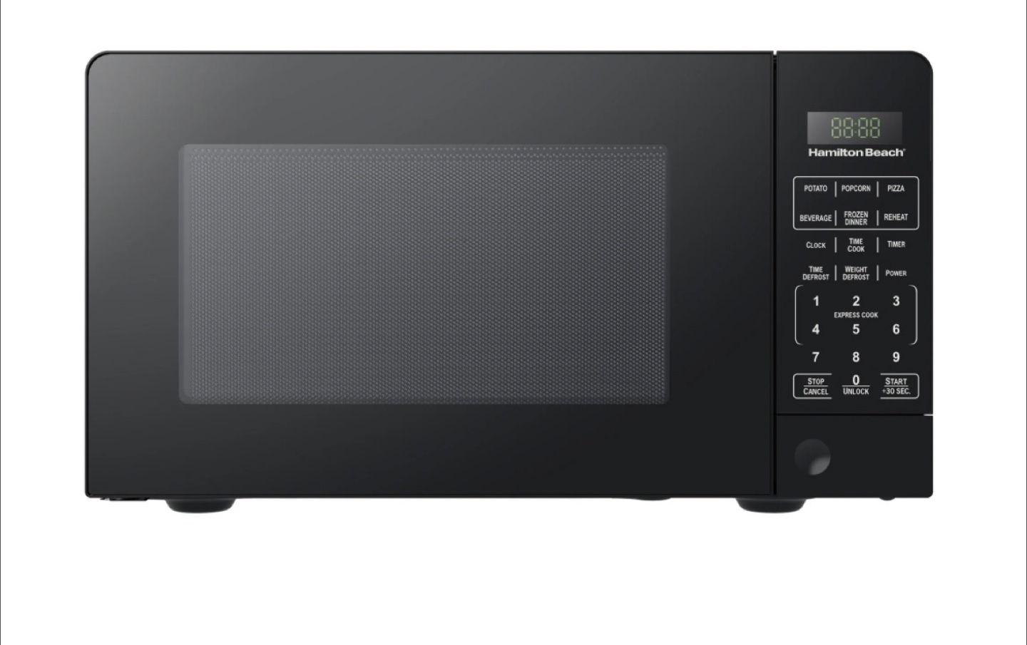 Hamilton Beach Black Microwave