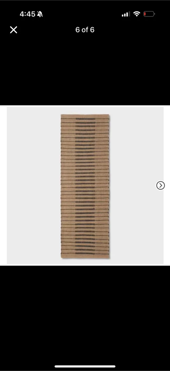28”x84” Threshold Striped Coir Runner image indicator(3)