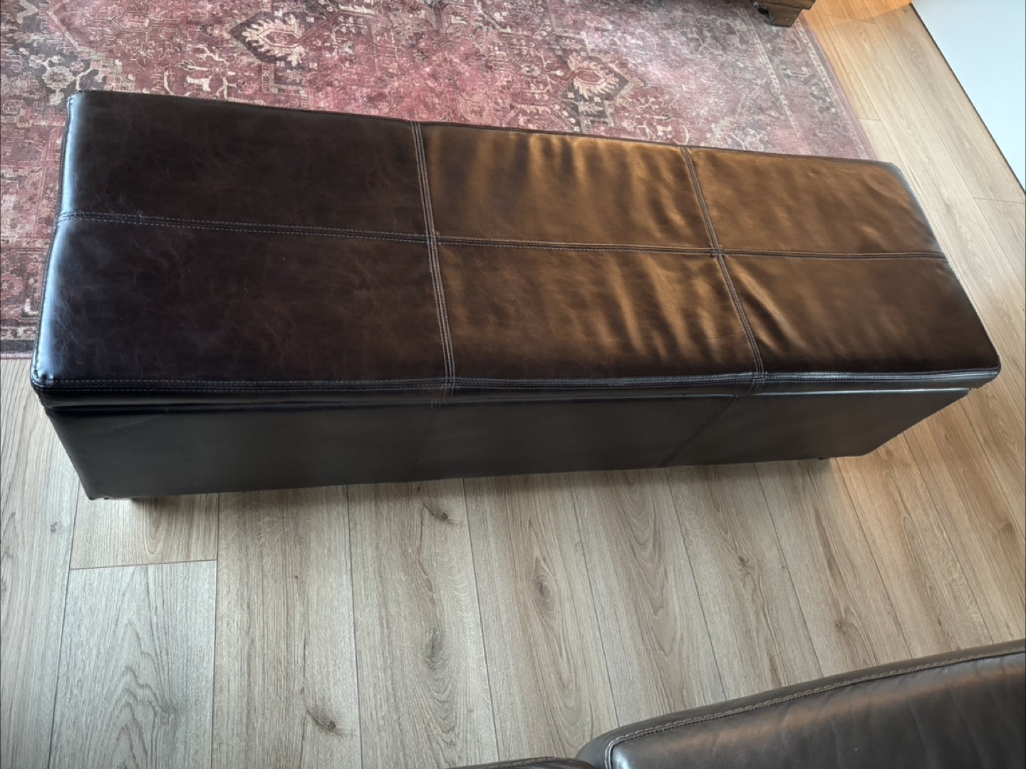 Storage Ottoman Bench - photo 2