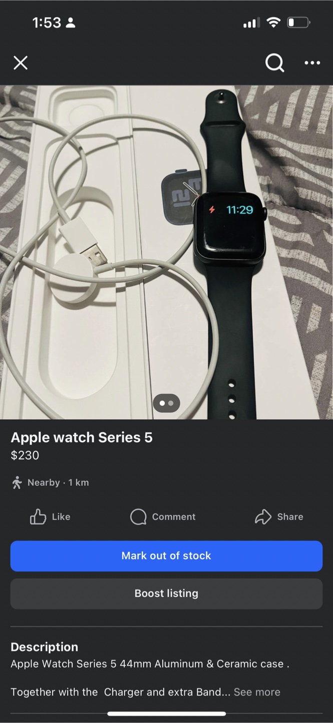Apple Watch Series 5 44mm - photo 3