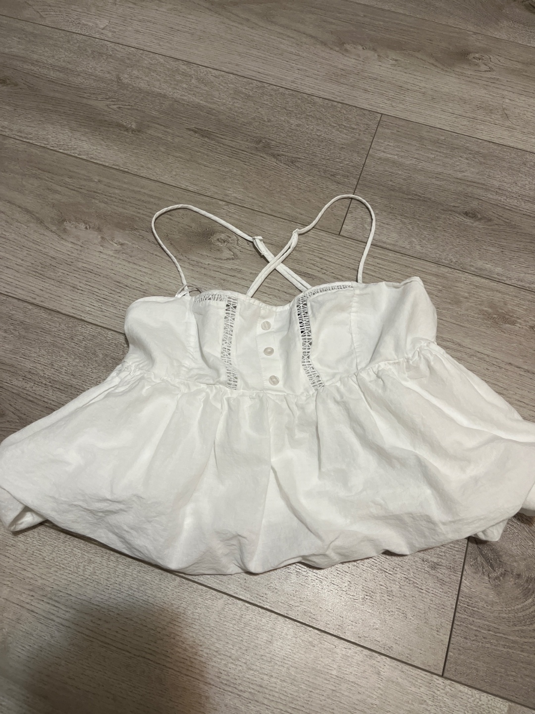 White Summer Top