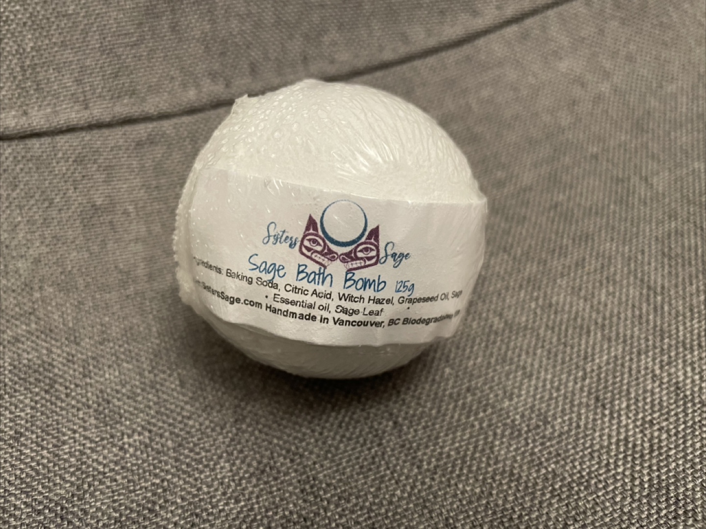 Sisters Sage Bath Bomb (125g) #freecycle
