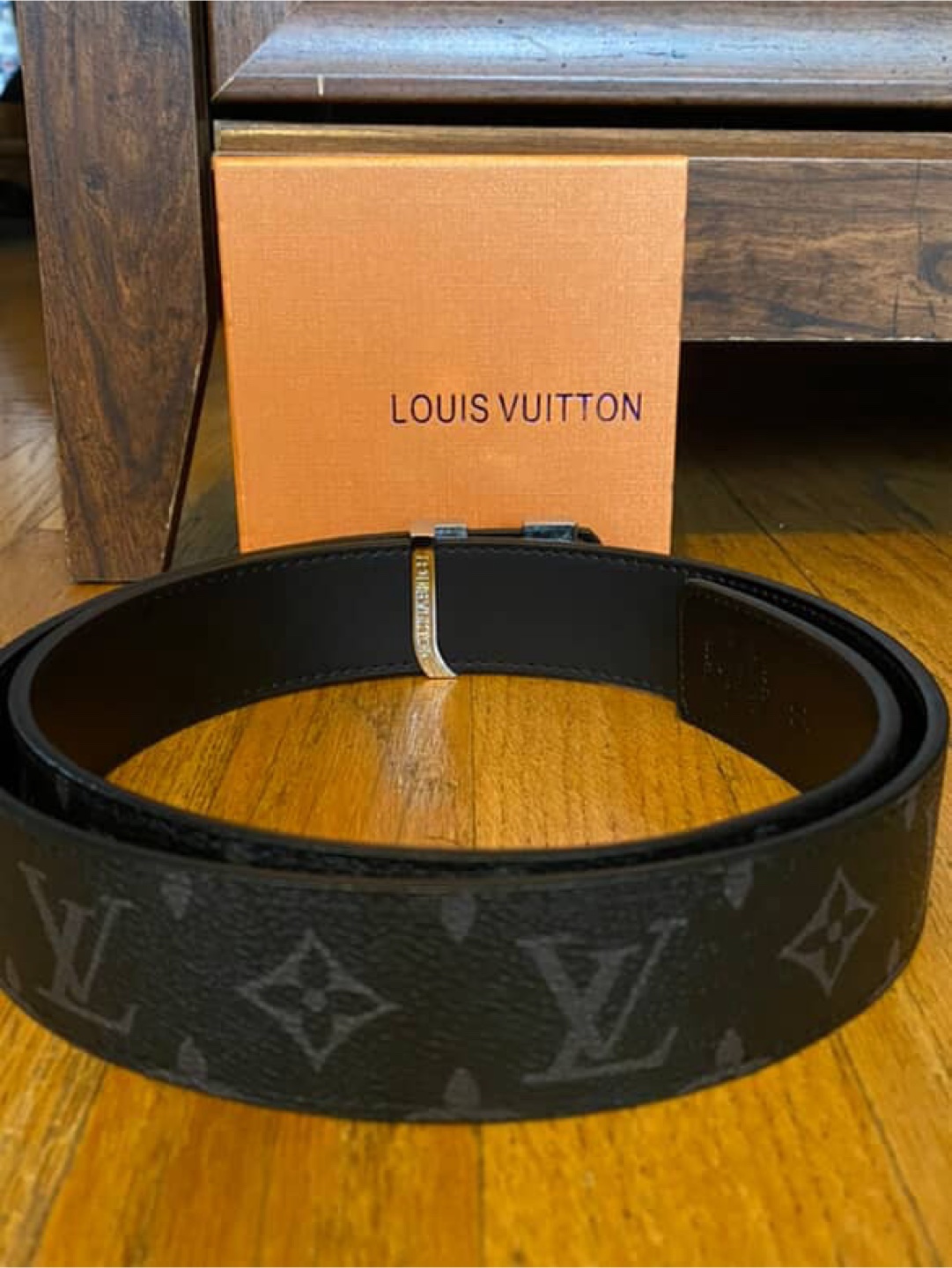 Louis Vuitton Black Monogram Belt - photo 3
