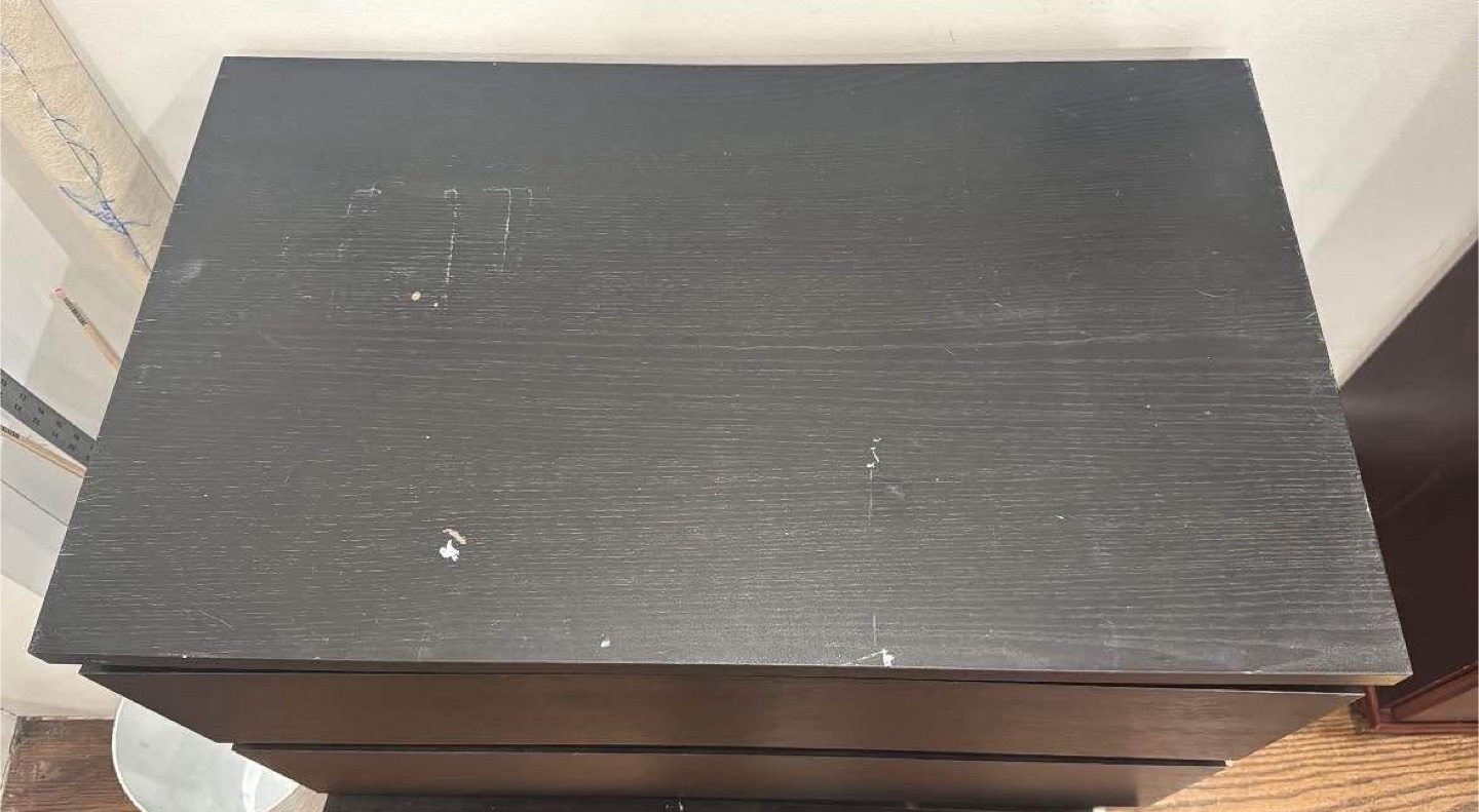 IKEA Malm 3-Drawer Dresser - Black - photo 3