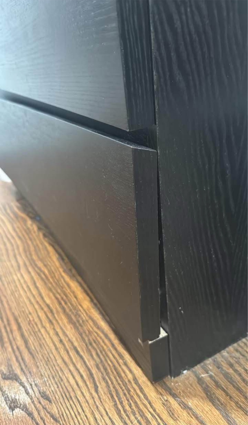 IKEA Malm 3-Drawer Dresser - Black - photo 4