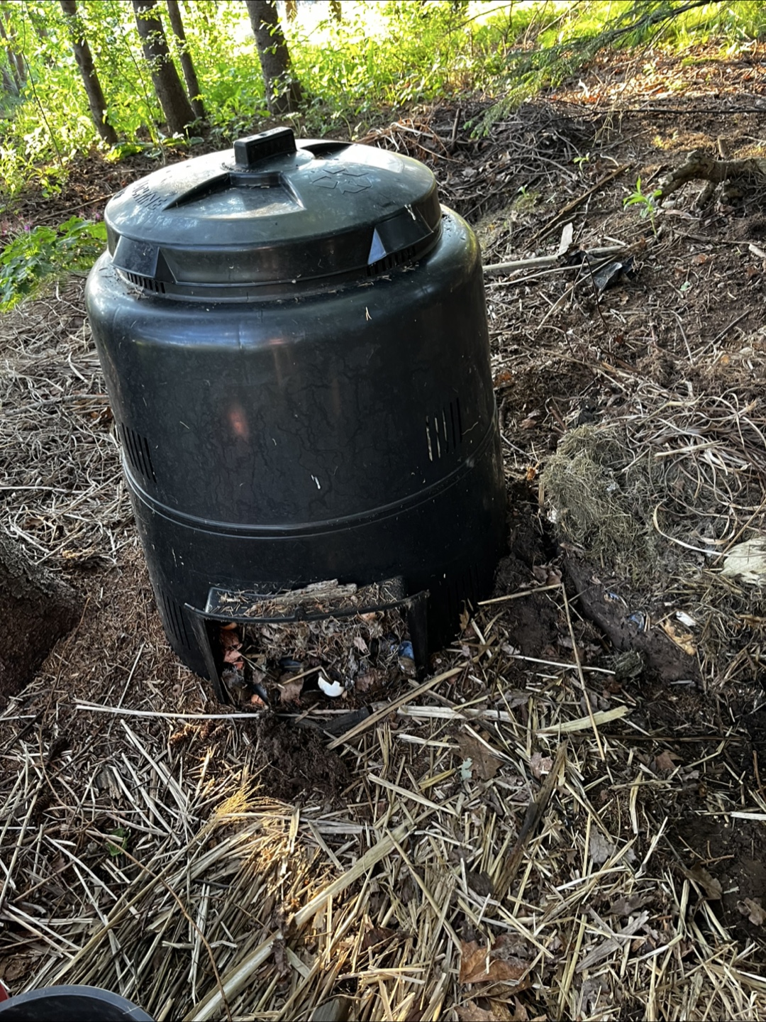 Compost Tumbler - Black