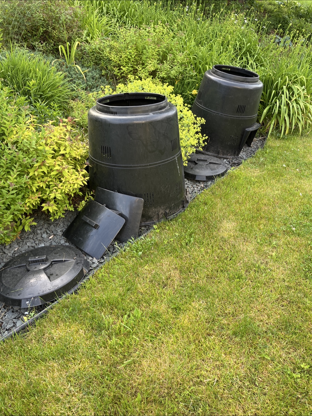 Compost Tumbler - Black - photo 2