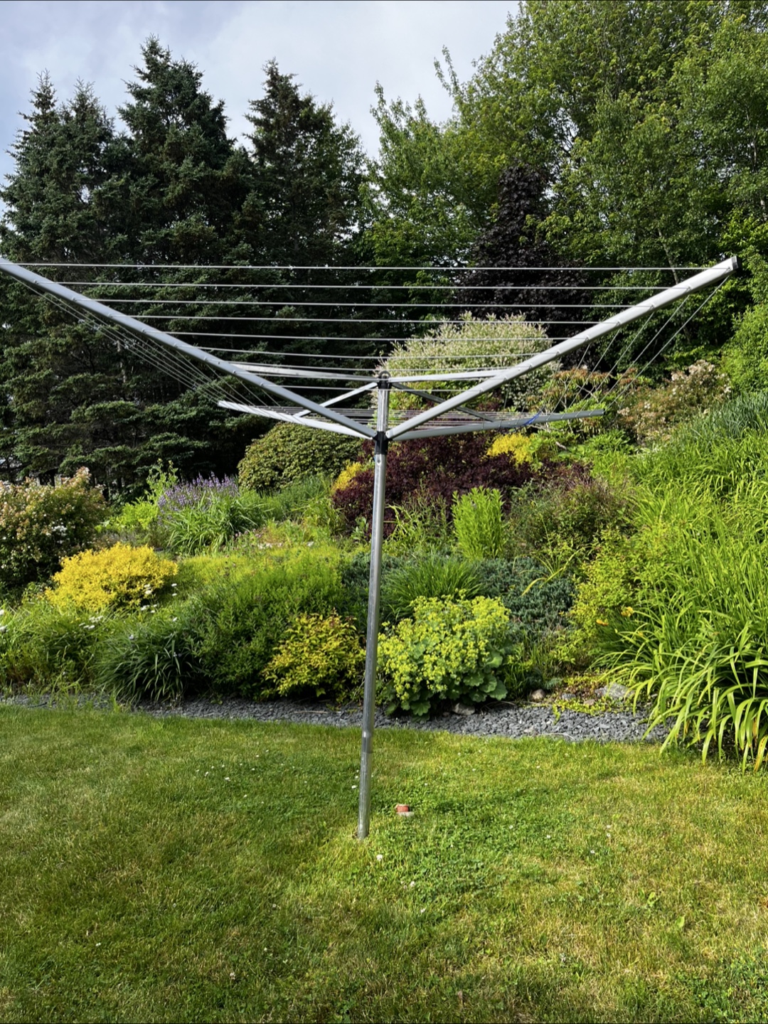 Topspinner outdoor rotary Clothesline