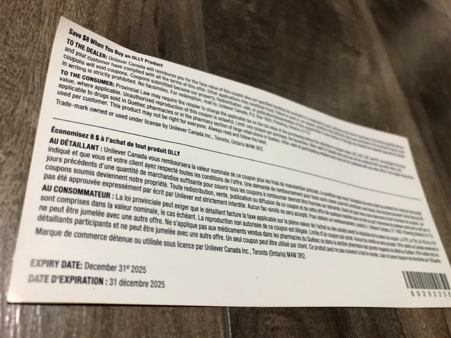 #freecycle Olly $8 Off Coupon - Expires Dec 2025 image indicator(2)