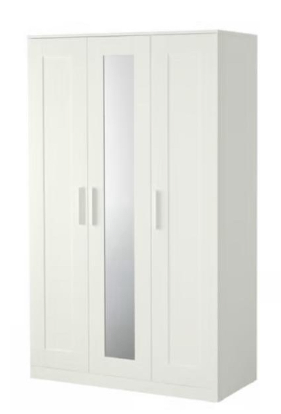 IKEA Hemnes White 3-Door Wardrobe