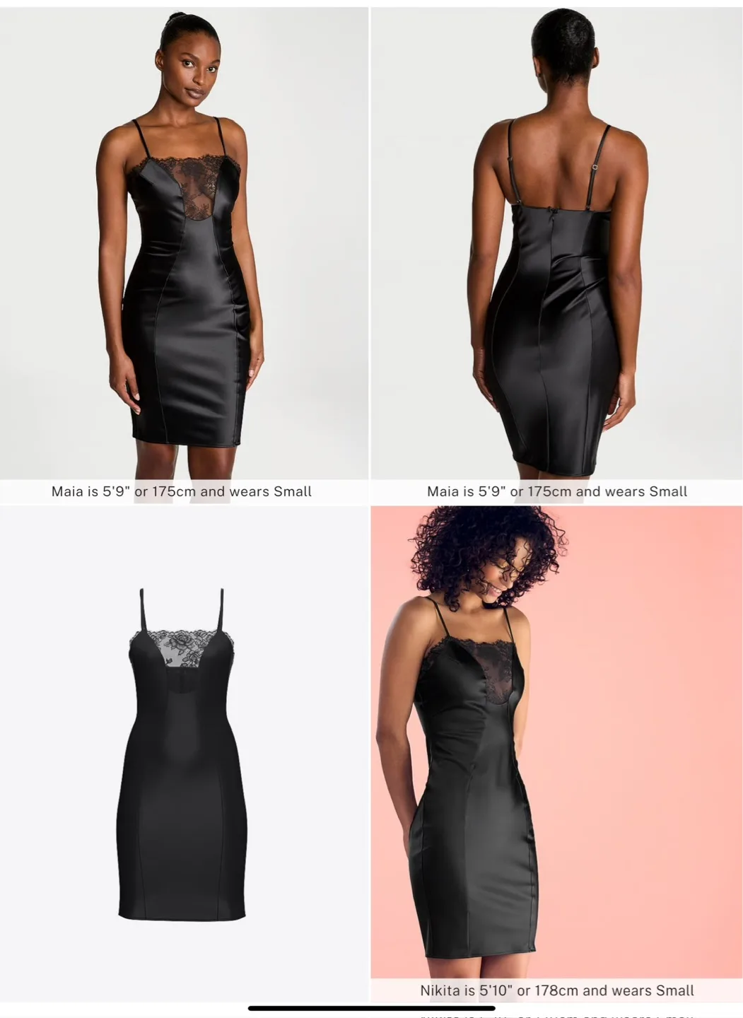 Victoria's Secret Satin Slip Dress - Large thumbnail