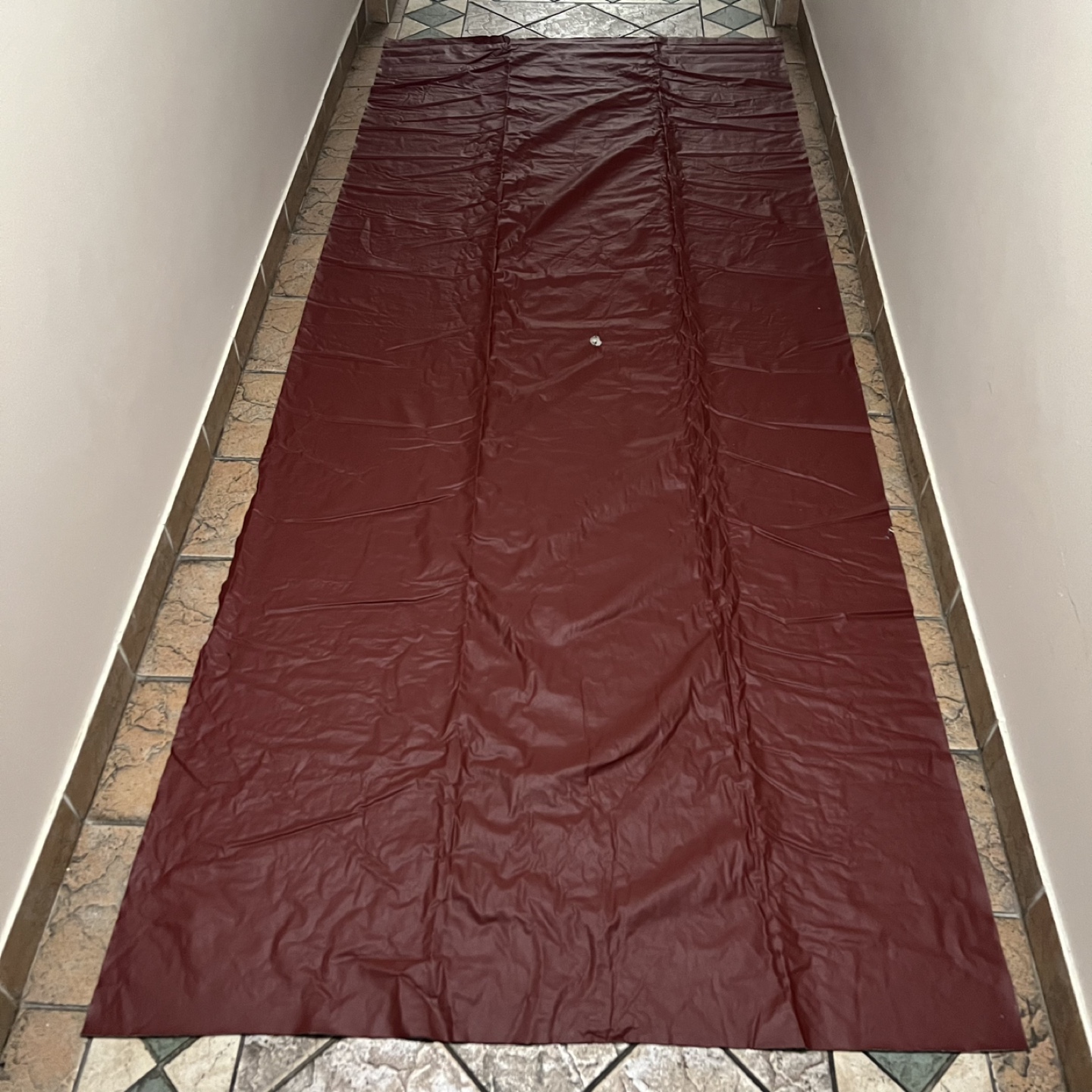 Maroon 4 1/2 ‘ x 11 ‘ vinyl strip.