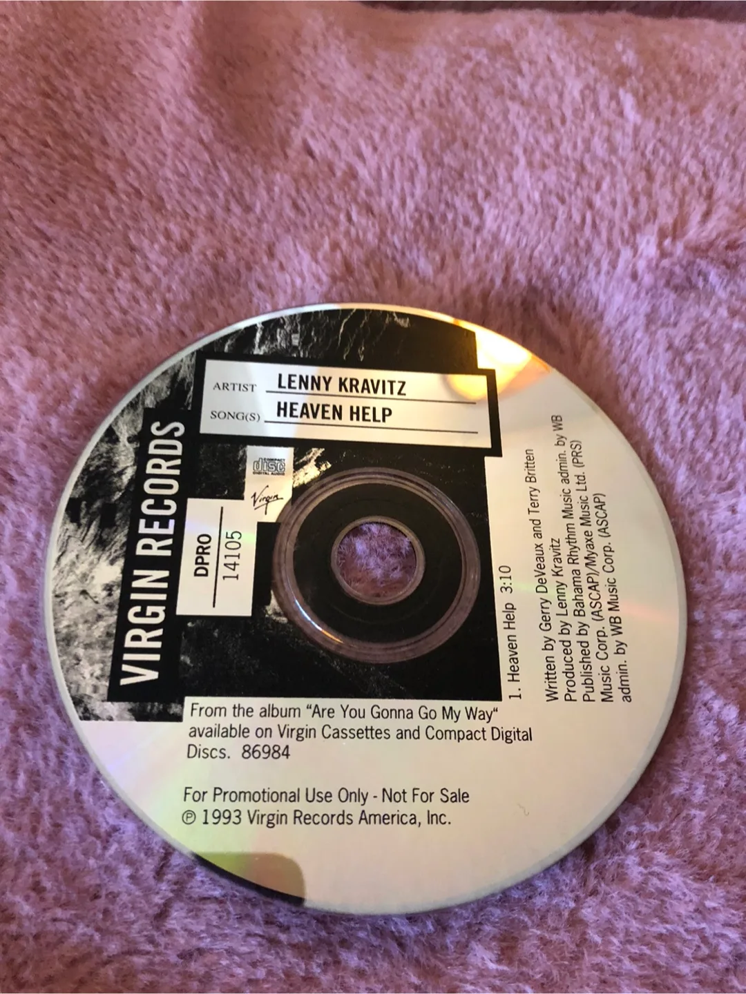 Lenny Kravitz - Heaven Help CD Single - #freecycle thumbnail
