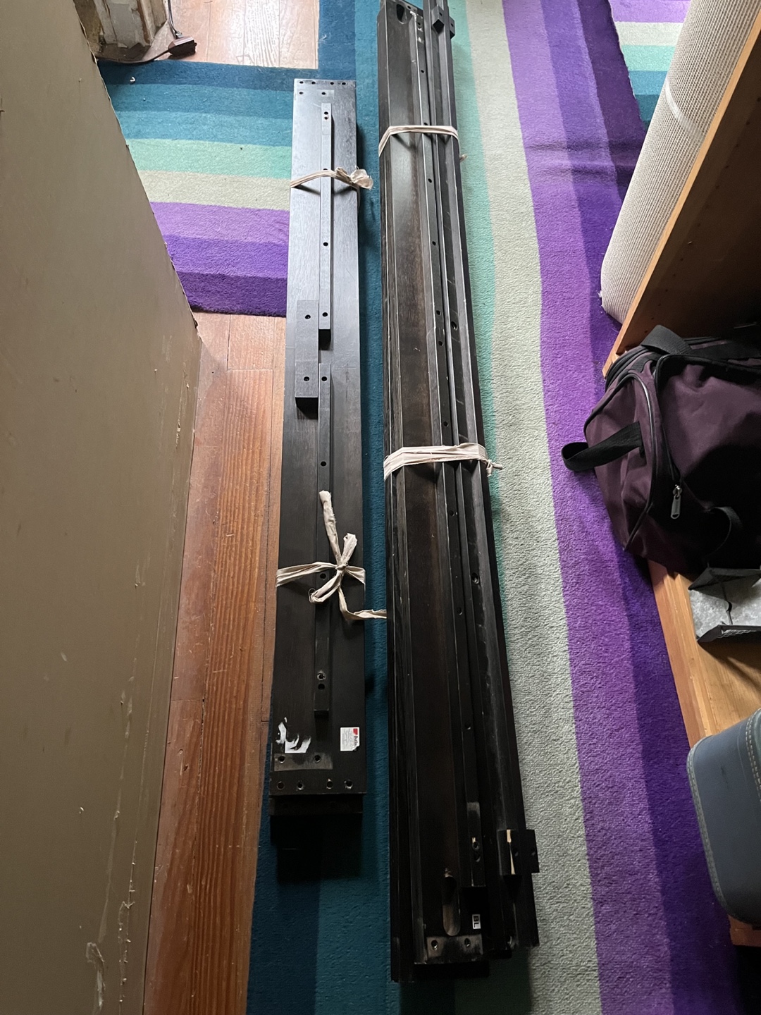 West Elm Black Bed Frame - Full Size - photo 4