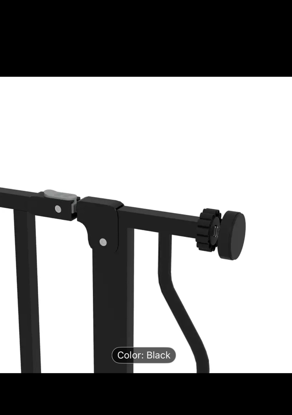 Black Baby/Pet Safety Gate - photo 4