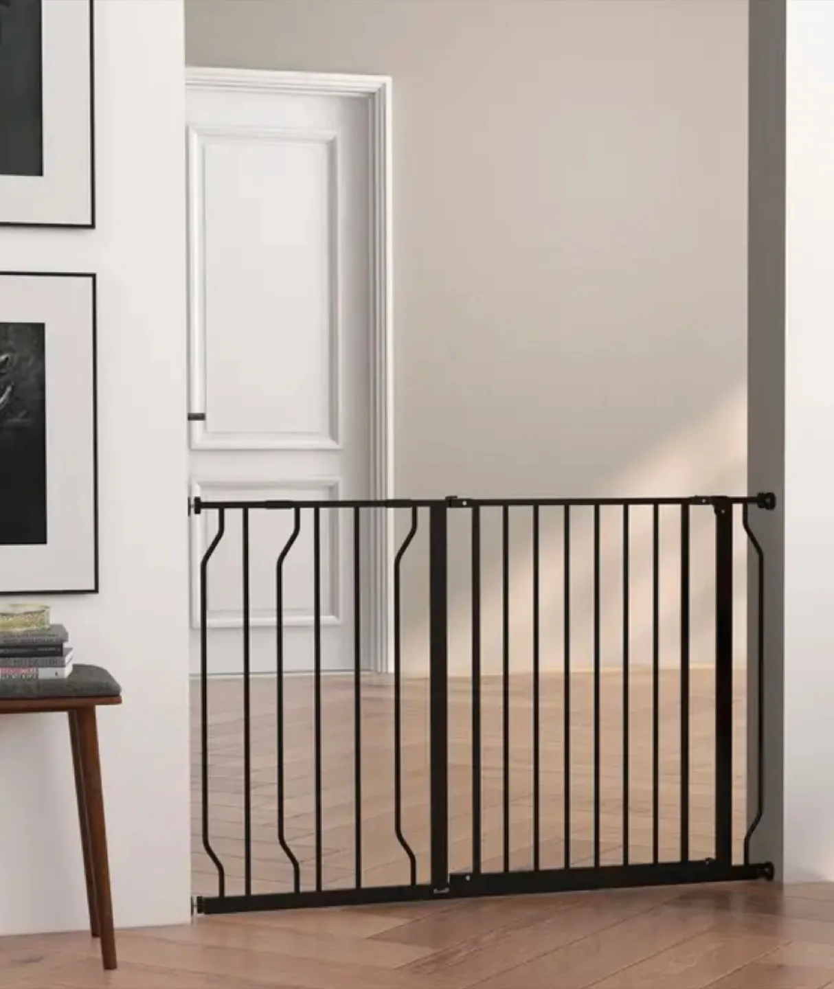 Black Baby/Pet Safety Gate thumbnail