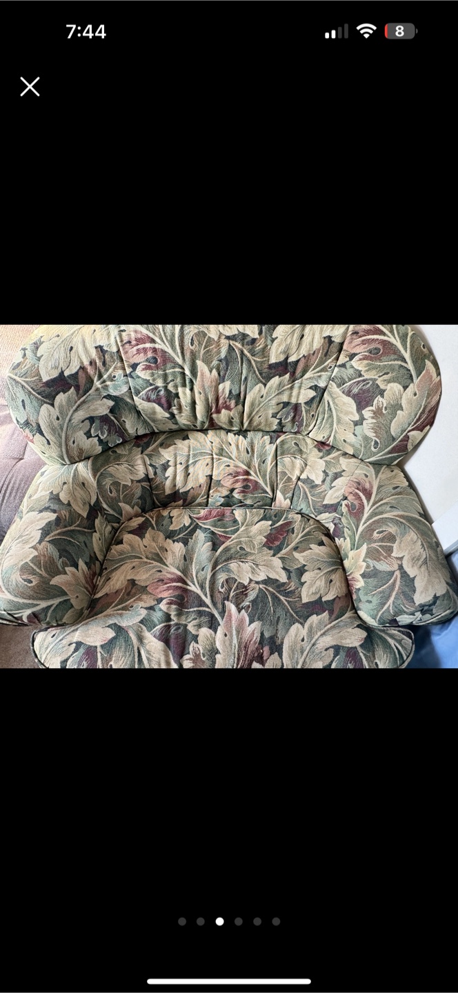 Floral Pattern Armchair - photo 2