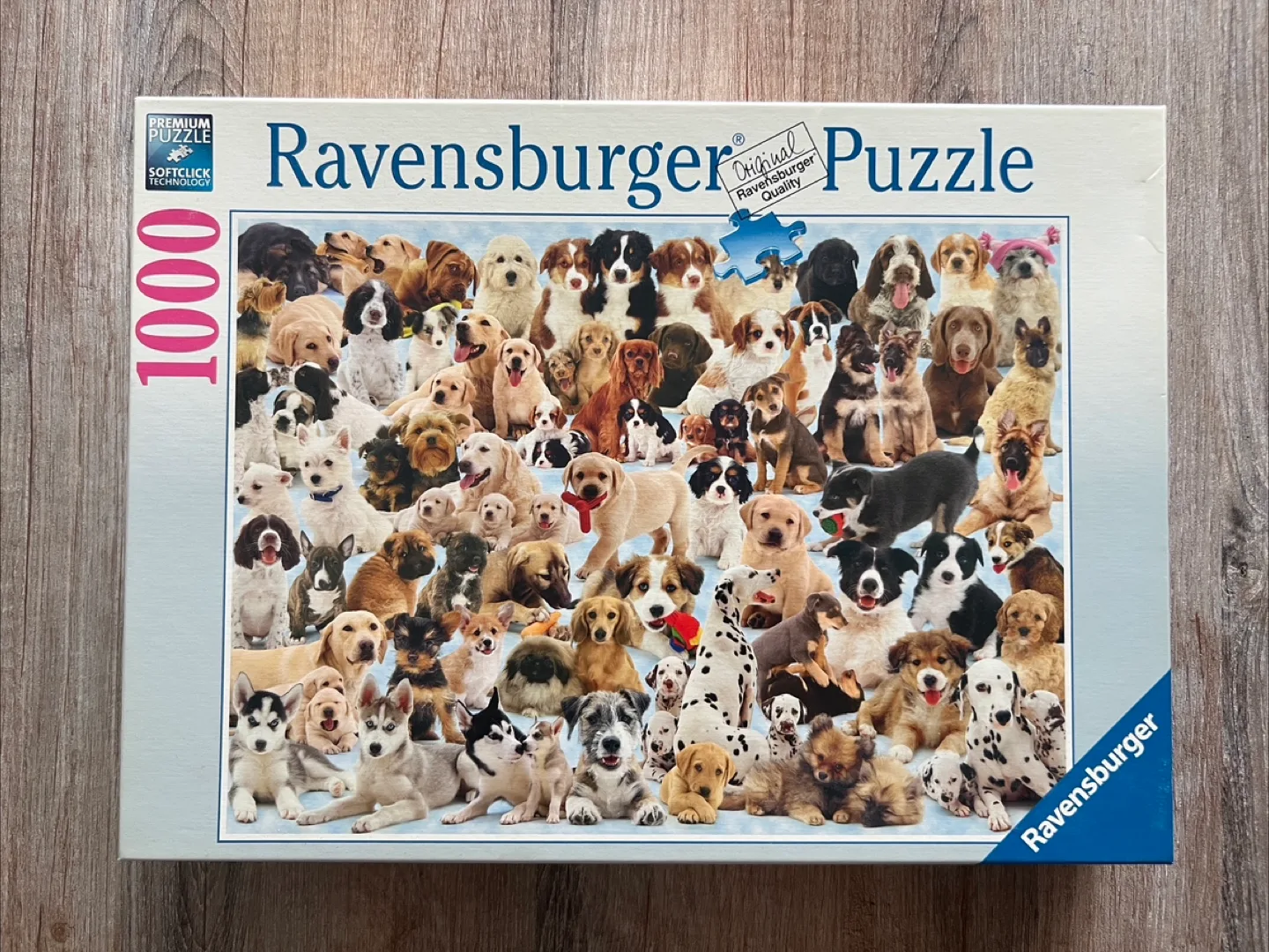 1000 Piece Ravensburger Puppy Puzzle thumbnail
