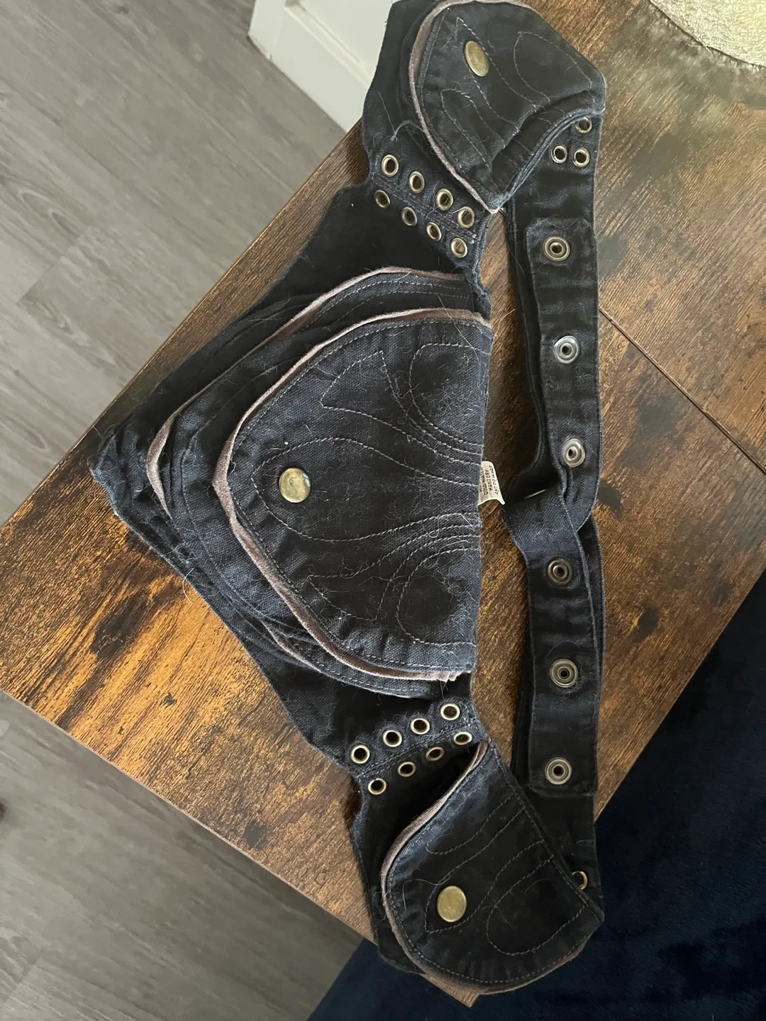 Relic Little Gypsy Black Denim Bag thumbnail