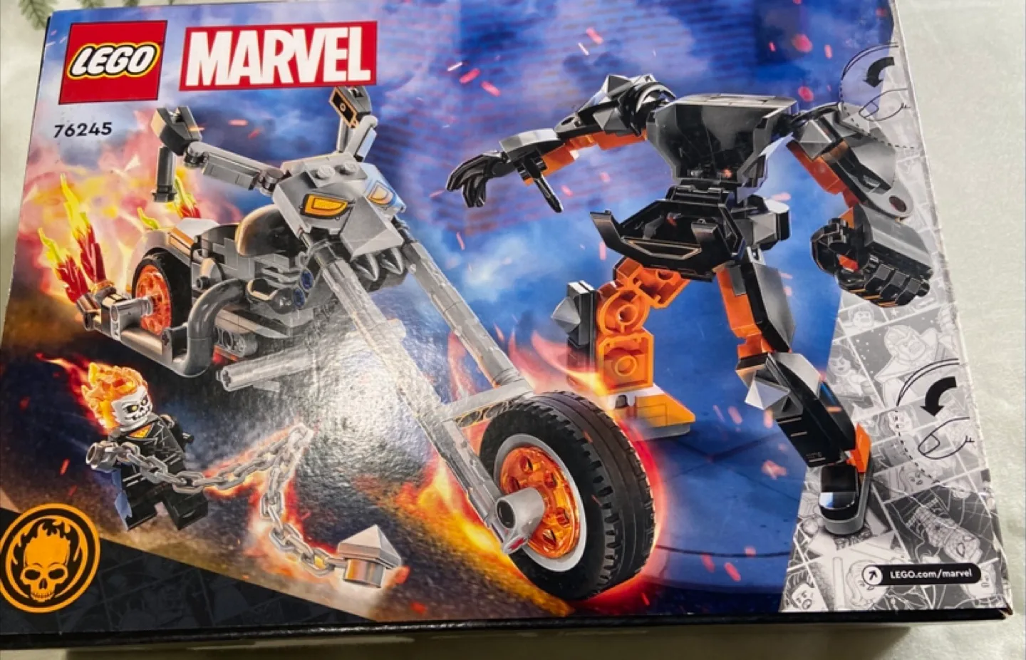 LEGO Marvel Ghost Rider Mech & Bike 76245 image indicator(2)