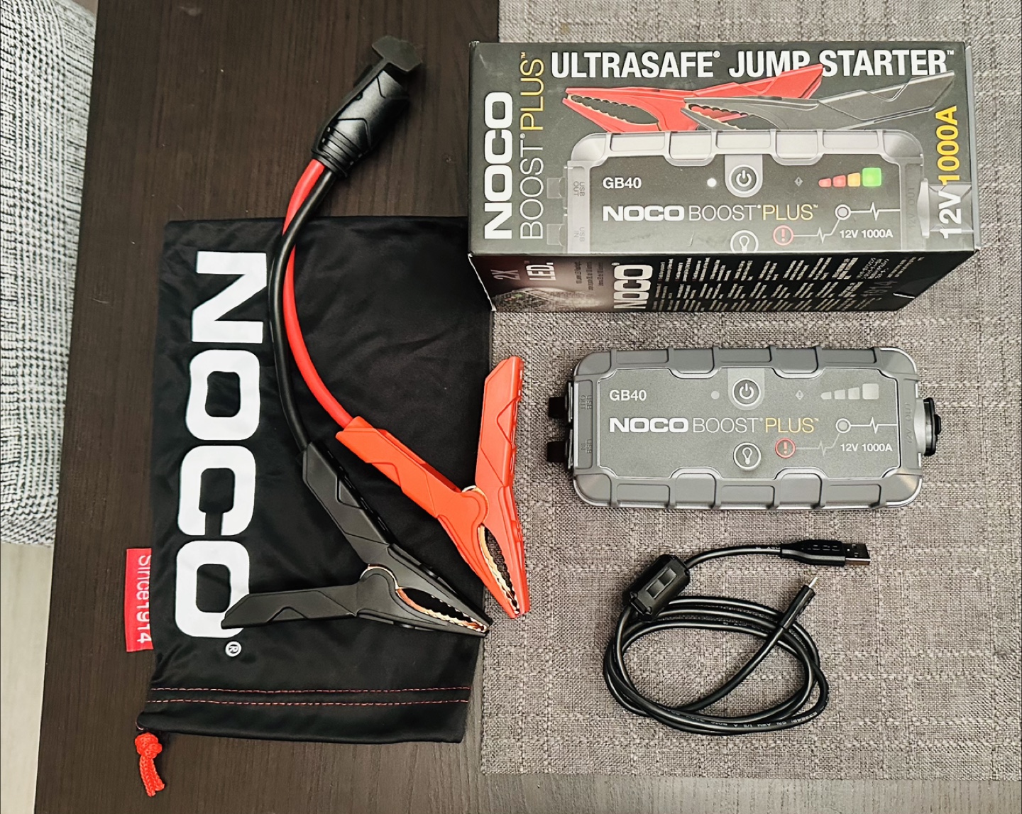 NOCO Boost Plus GB40 Jump Starter 12V 1000A - photo 3
