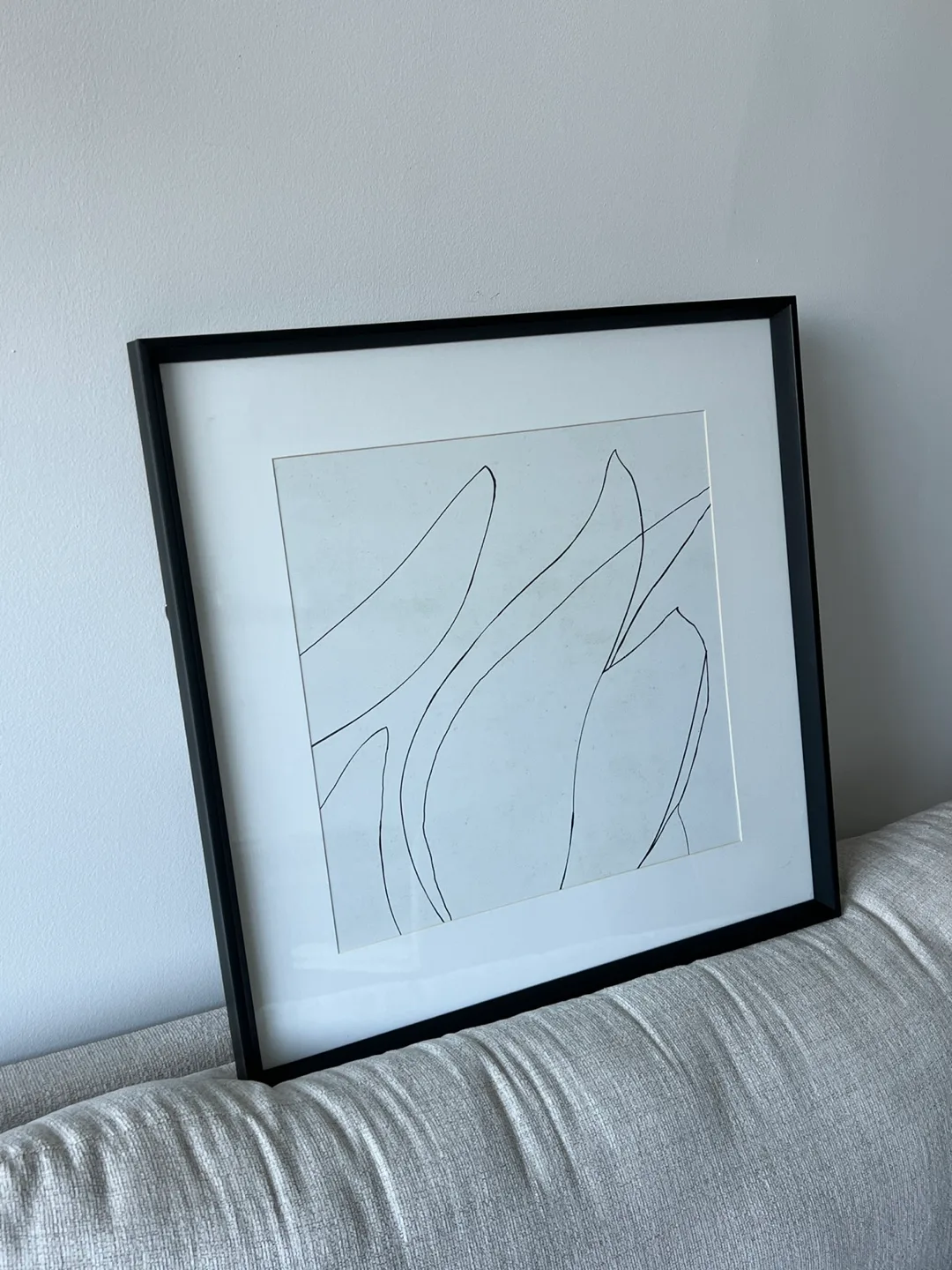 24x24 Studio McGee Threshold Framed Abstract Wall Art thumbnail