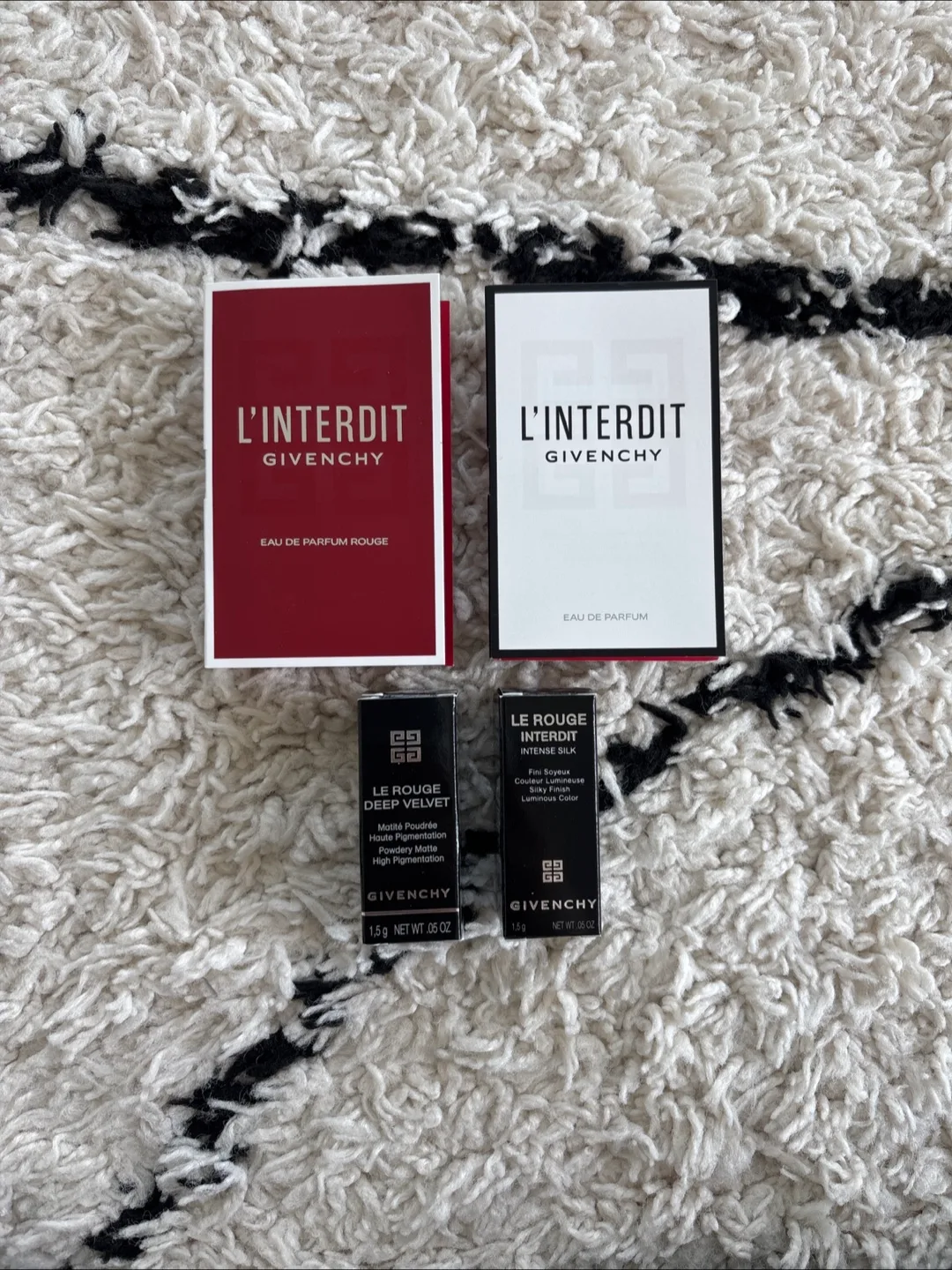 Givenchy L'Interdit & Le Rouge Deep Velvet Samples thumbnail