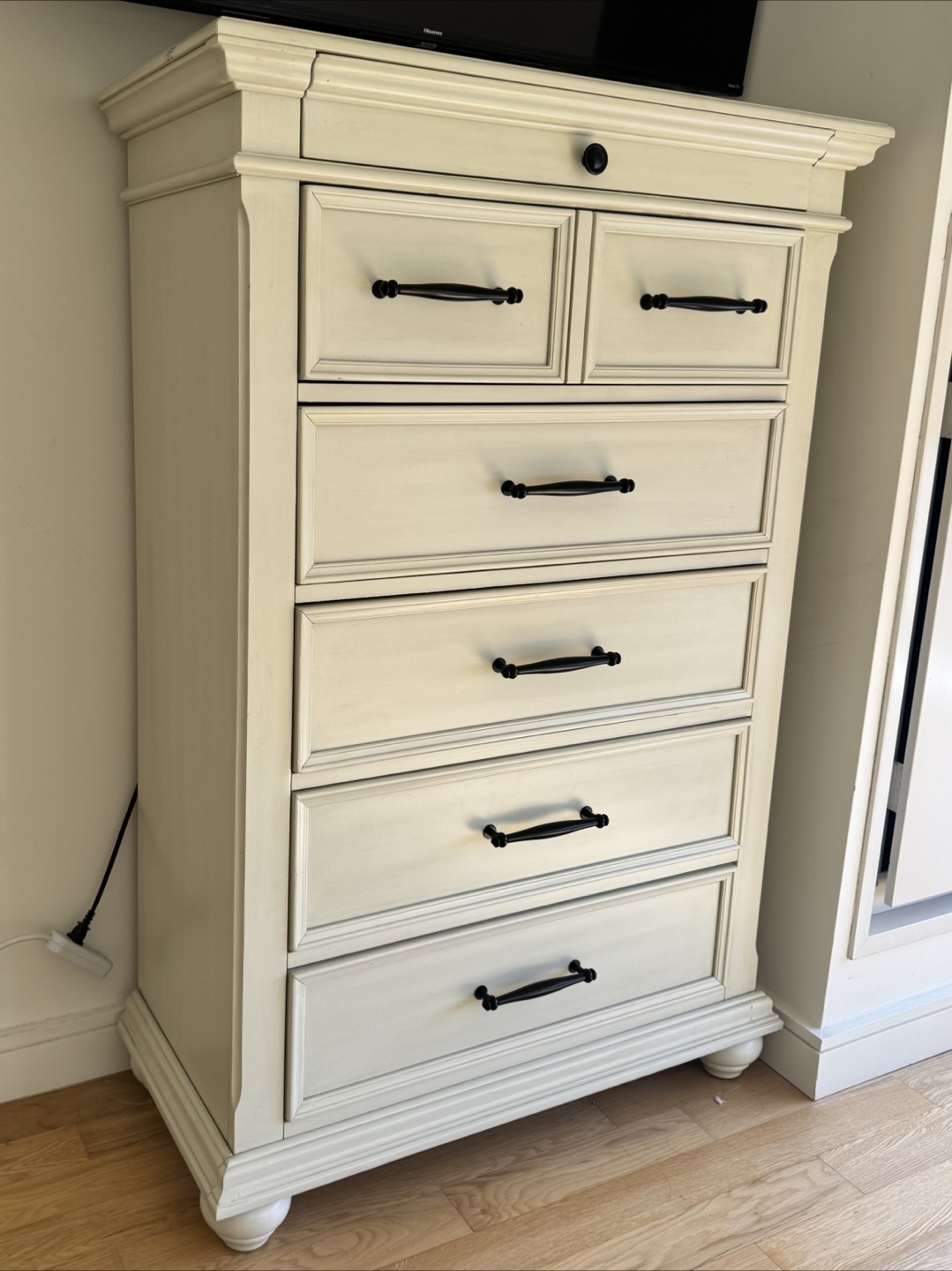 Dresser - Off White, Wood
