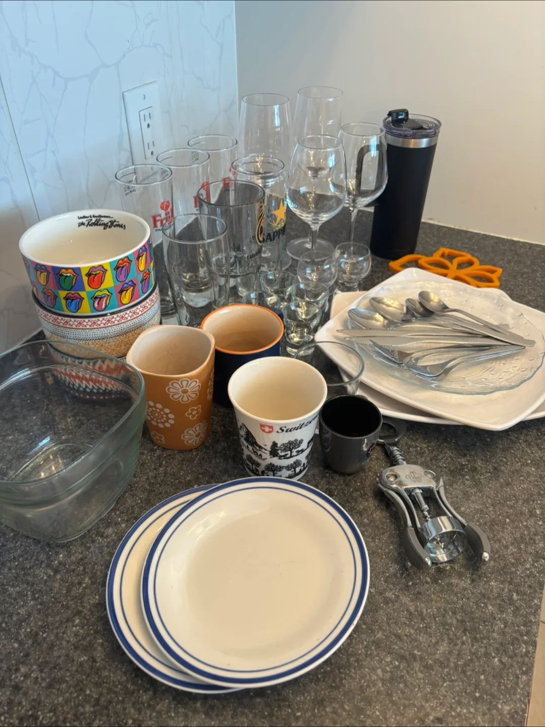 Assorted Glasses, Mugs, Plates and more! image indicator(3)
