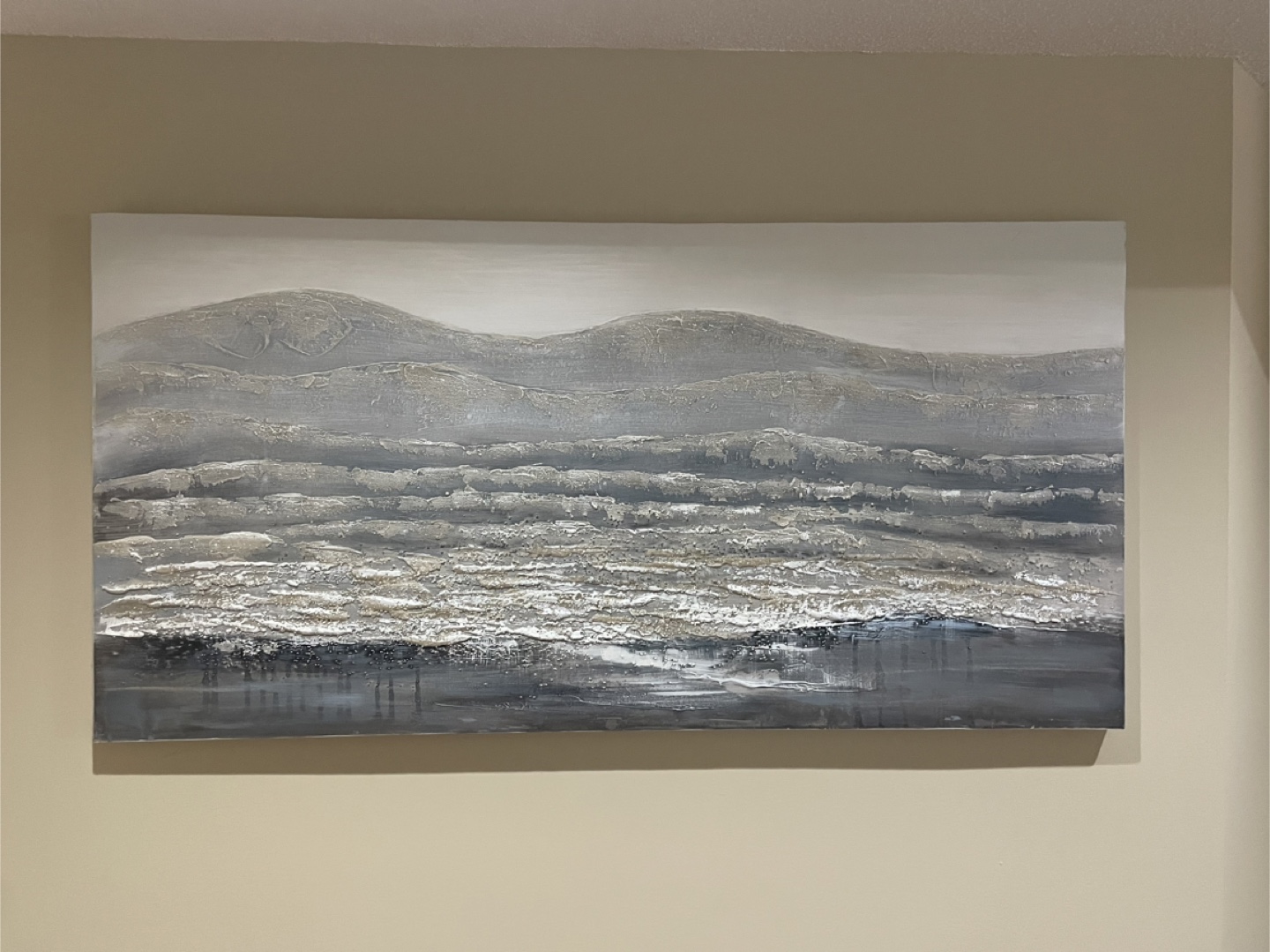 Abstract painting wall art - photo 2