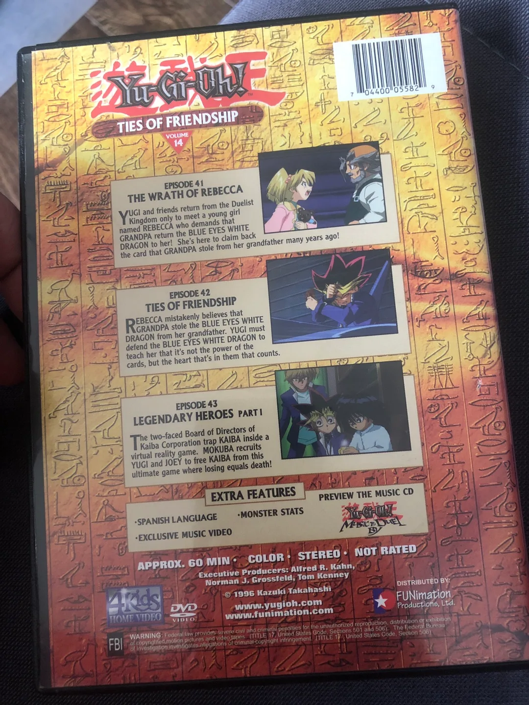 Yu-Gi-Oh! Ties of Friendship Vol. 14 DVD image indicator(3)
