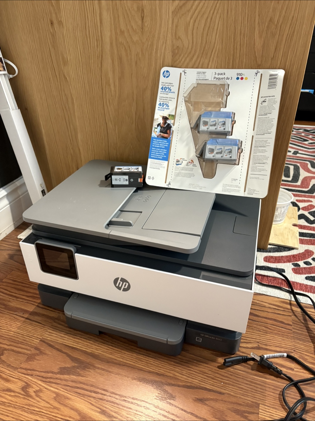 HP OfficeJet 8022 Printer + Ink Cartridges