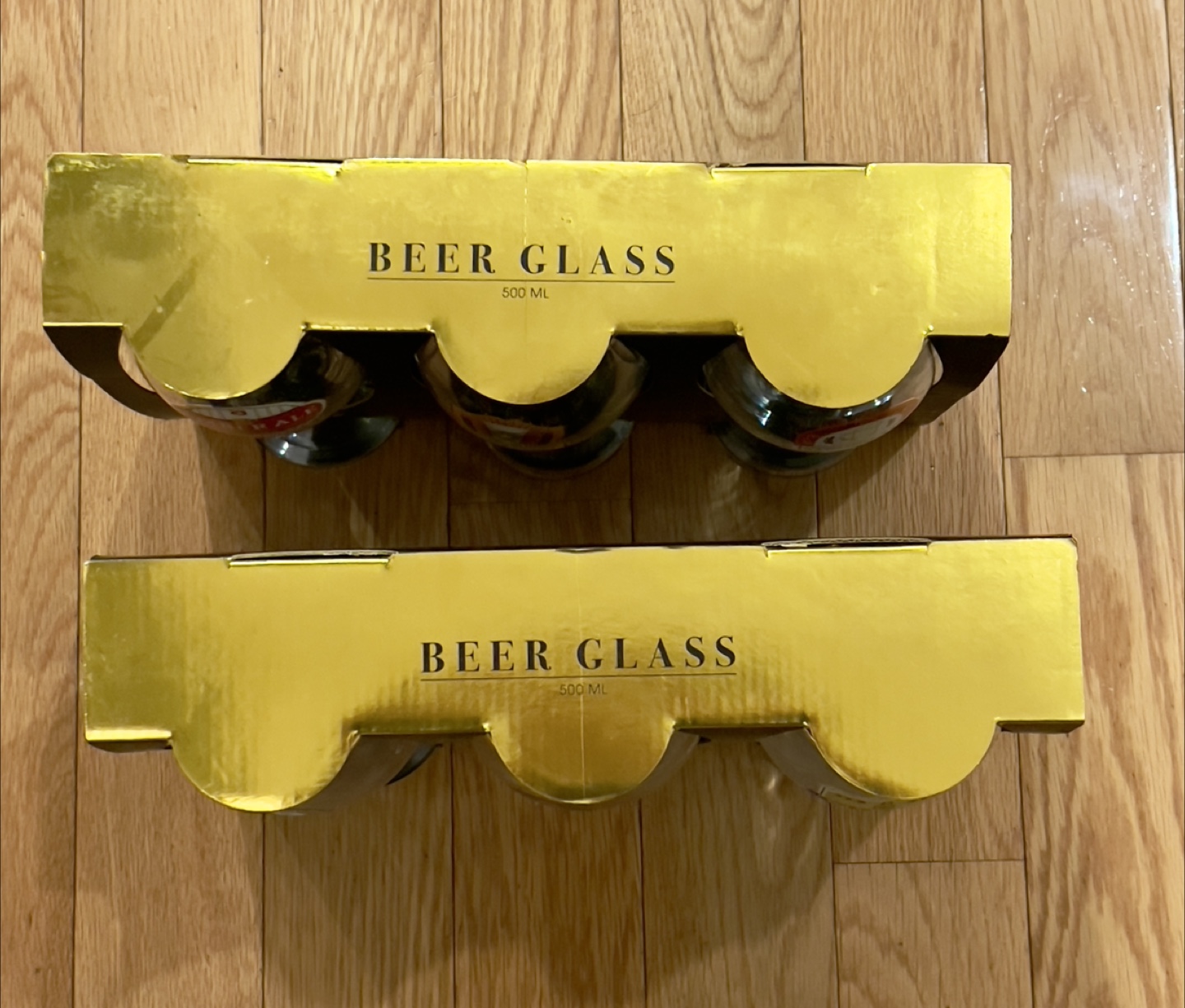 Set of 6 Beer Glasses - 500 mL - photo 2