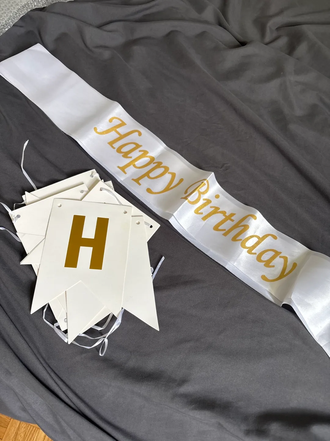 Happy Birthday Sash & Banner Set thumbnail