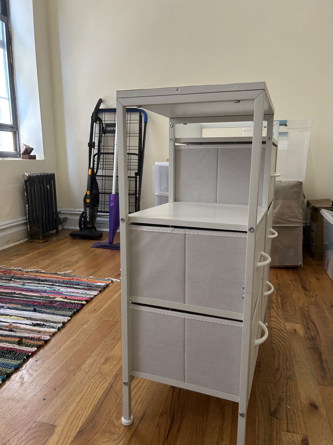 Furologee White Dresser with 5 Drawers - photo 3
