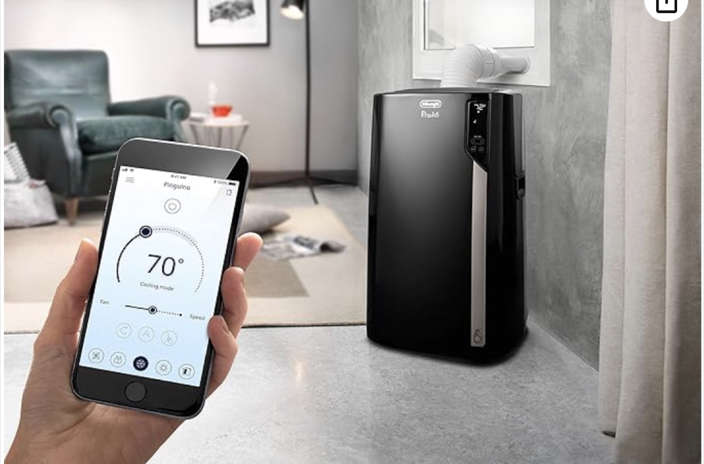 Top of the Line AC-DeLonghi Pinguino Portable Air Conditioner - photo 4