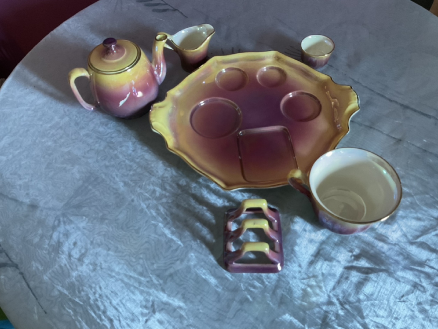 VINTAGE ROYAL WINTON BREAKFAST SET - photo 3