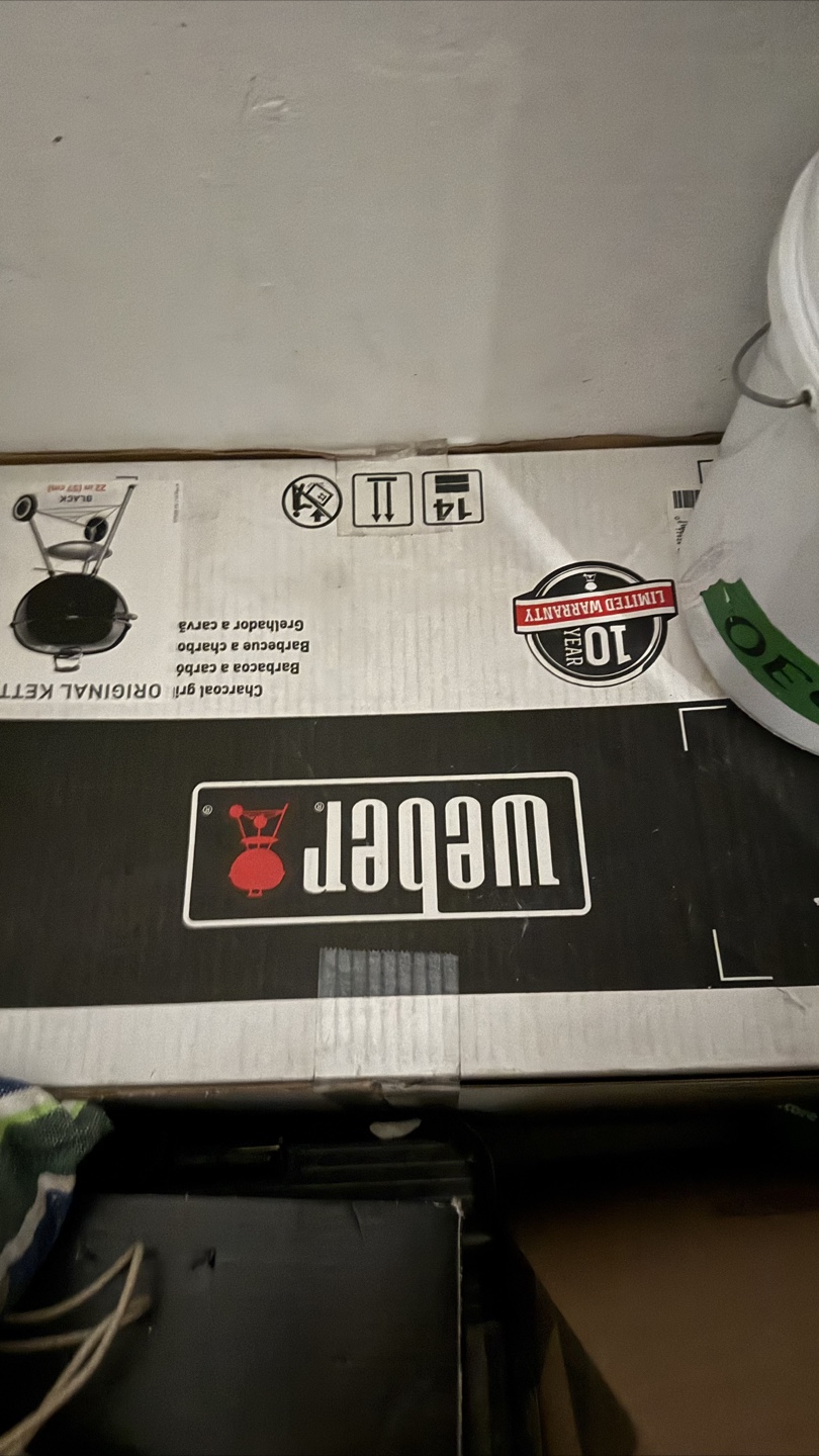 Weber Original Kettle Premium Charcoal Grill 22" NEW - photo 2