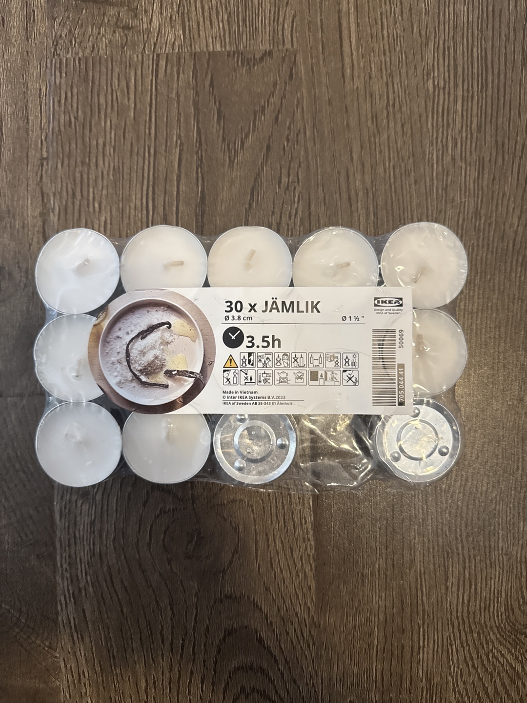 IKEA JÄMLIK  candle