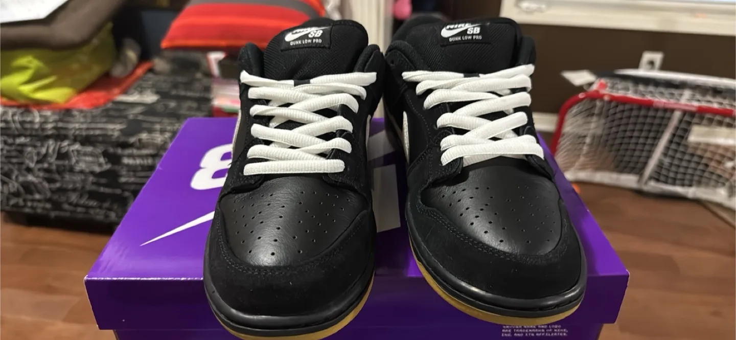 Nike SB Dunk Low Pro Black/Gum (10.5) image indicator(4)