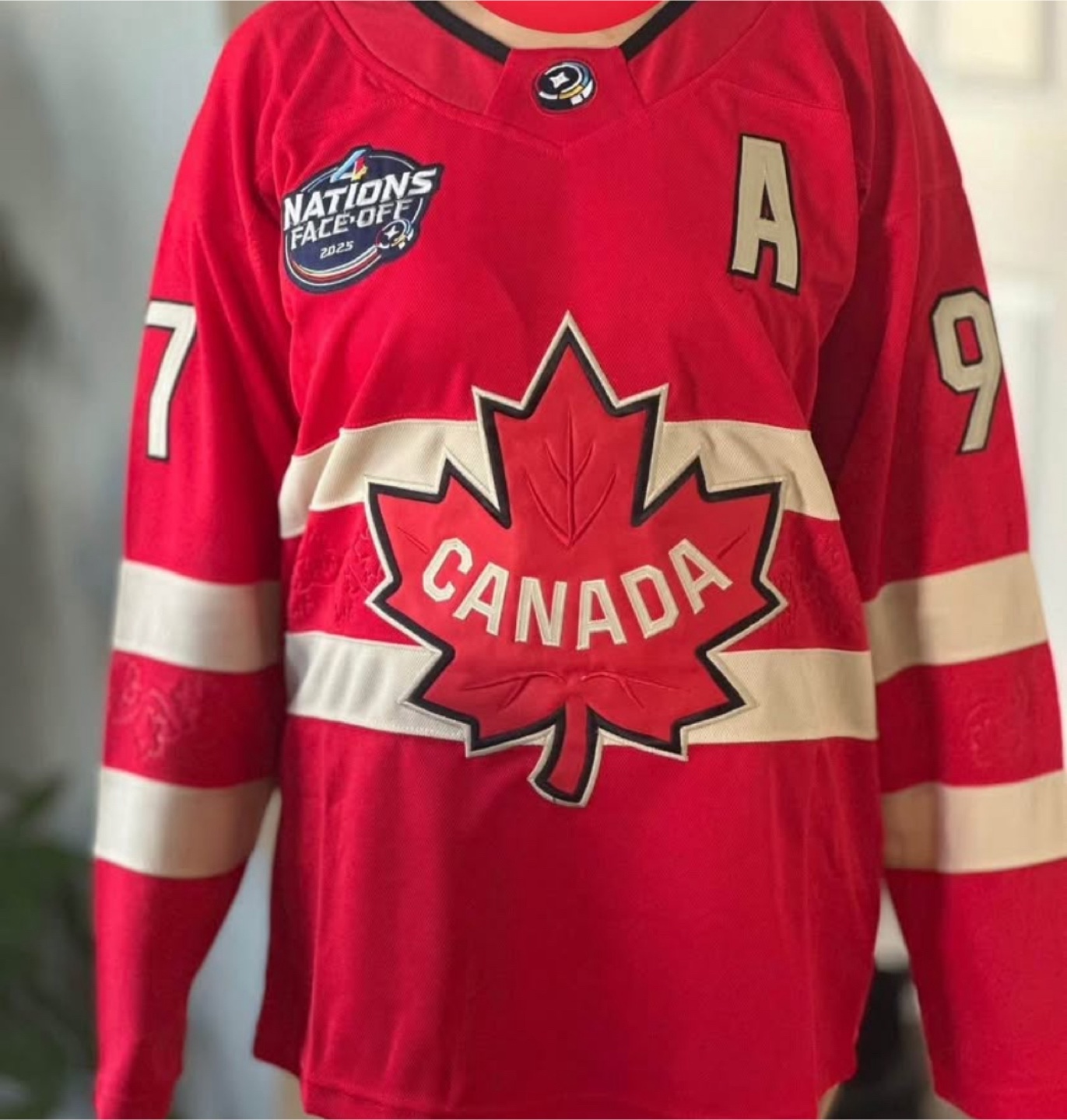 McDavid #97 Canada Hockey Jersey - Nations Face-Off 2025 - photo 2