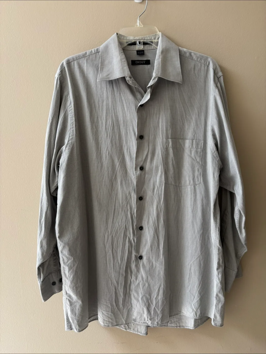 #freecycle DKNY men’s Dress Shirt - XL thumbnail
