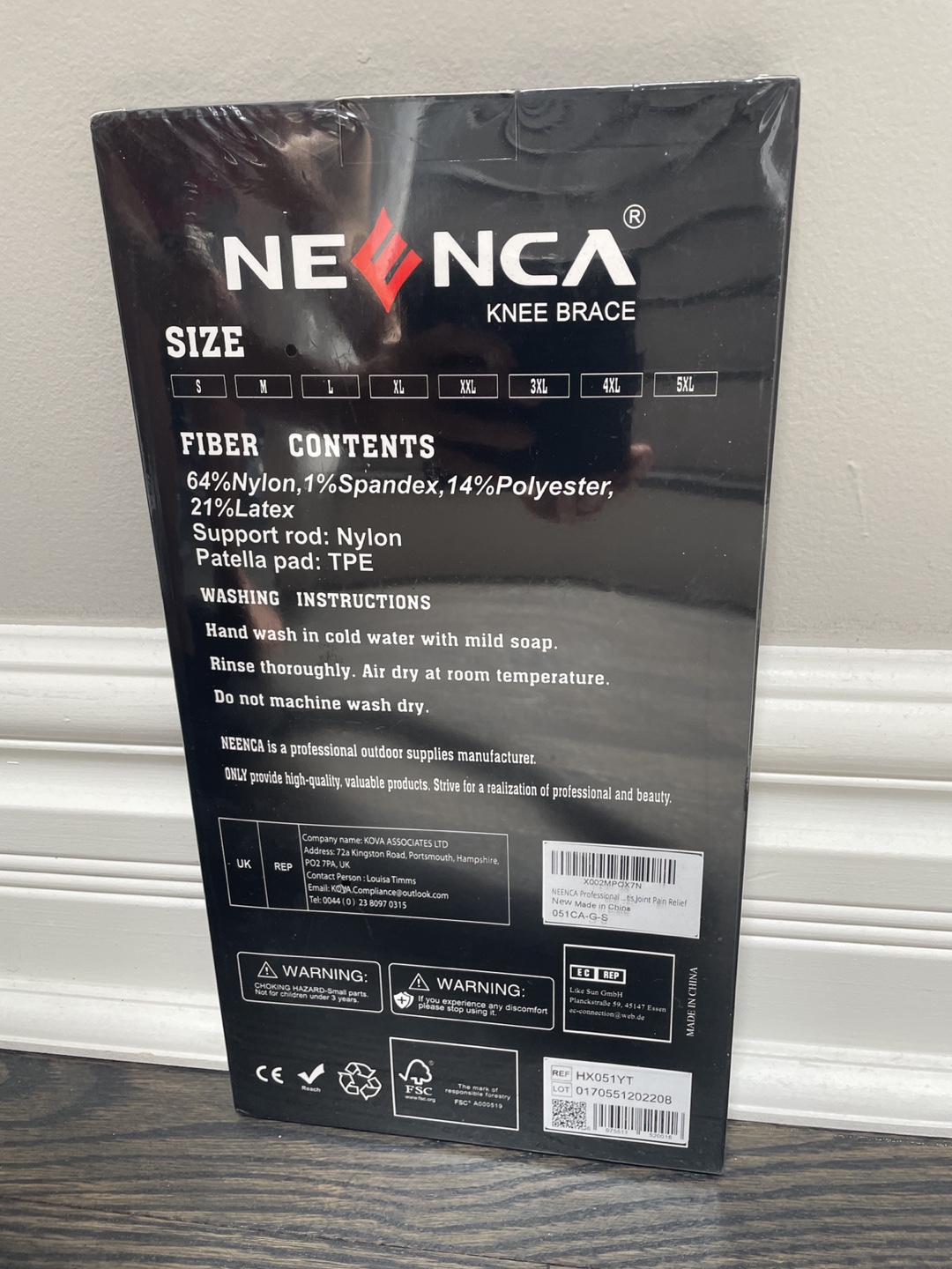 NEENCA Knee Brace, Size S - photo 2
