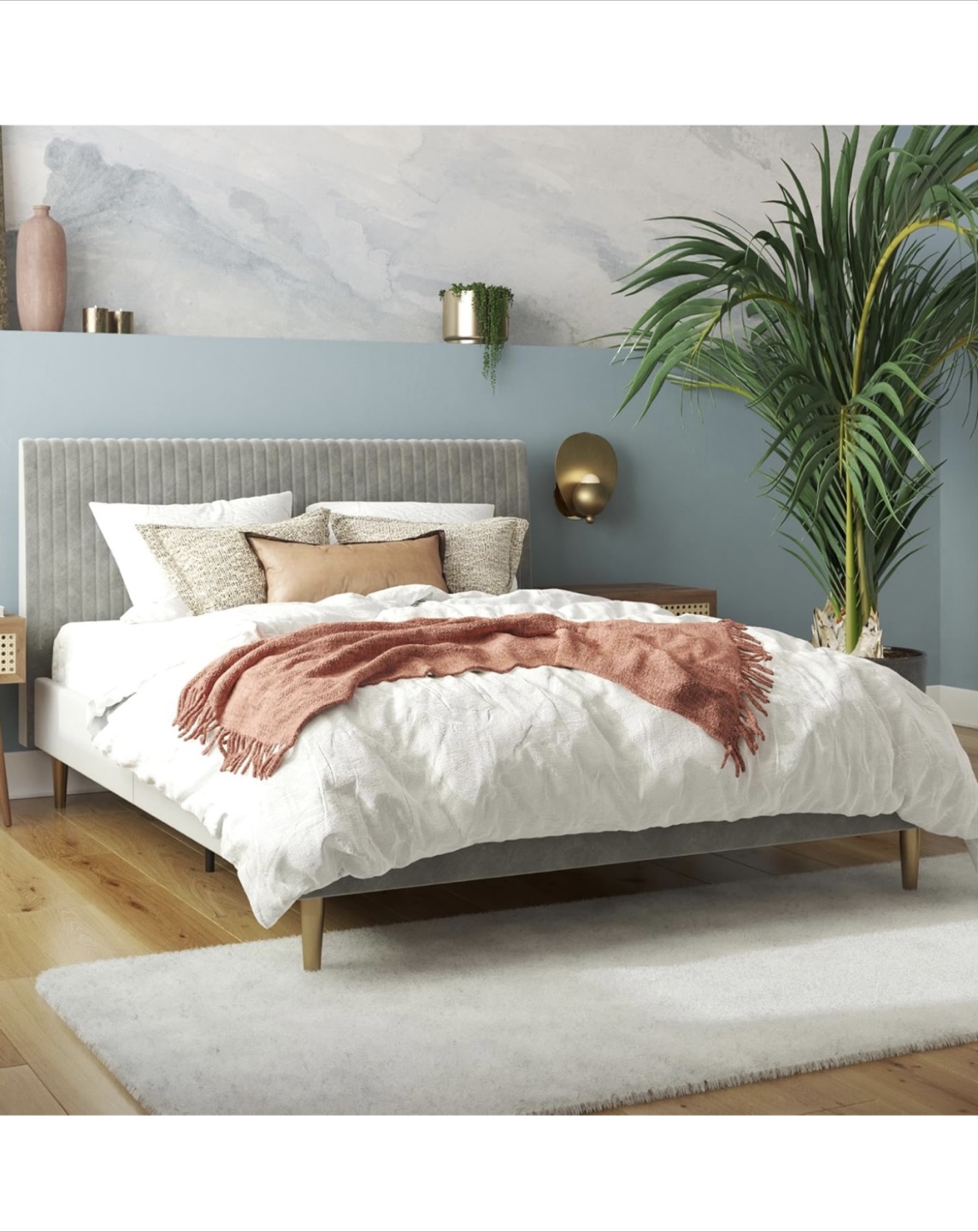 Queen Size Bed Frame - Trendy Design - photo 2