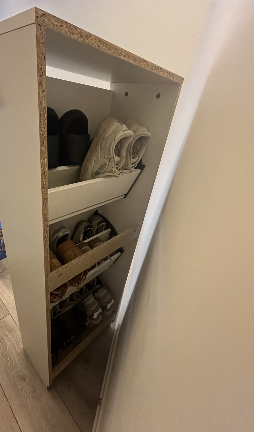 White Shoe Cabinet - photo 3
