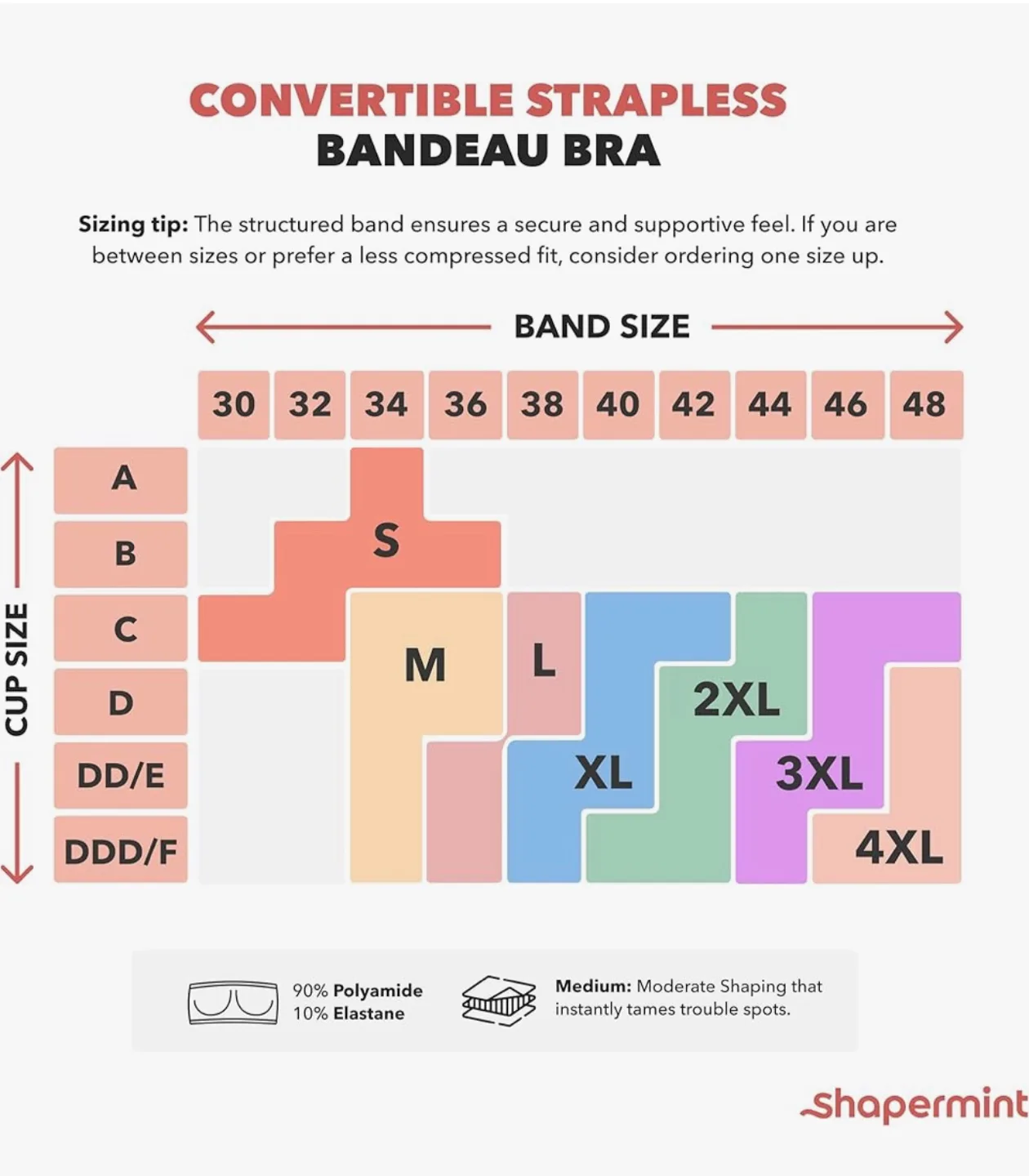 Truekind Convertible Strapless Bra image indicator(3)