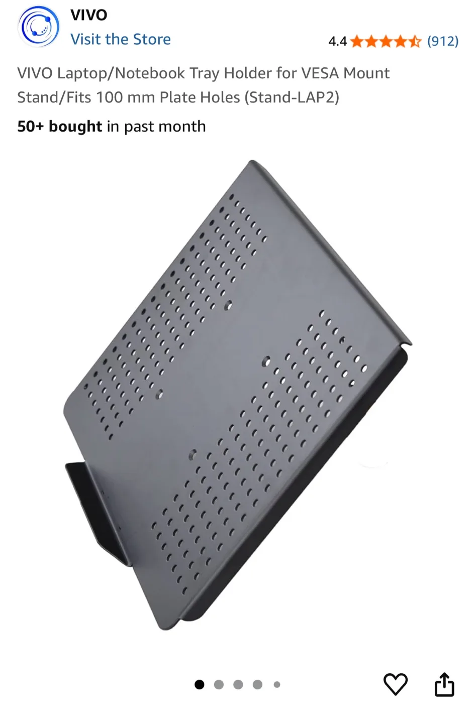 Quarx Flyte Dual Arm Monitor Mount - Like New! image indicator(2)