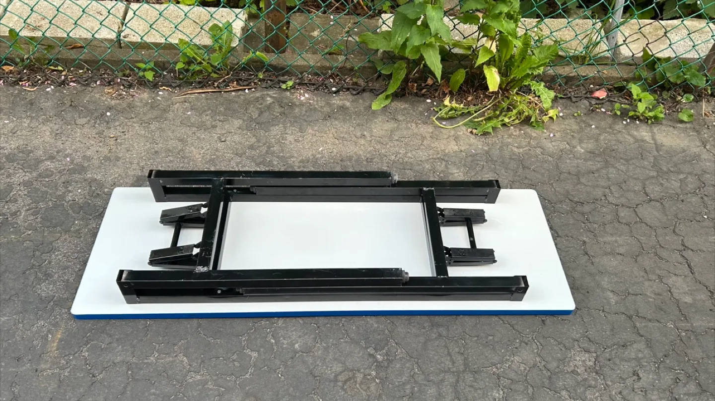 Sturdy Blue Folding Table/Desk —> DISCOUNTS ON 10 OR MORE image indicator(6)